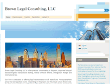 Tablet Screenshot of brownlegalconsulting.com